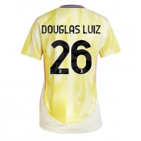 Zenski Nogometni Dres Juventus Douglas Luiz #26 Gostujuci 2024-25 Kratak Rukav